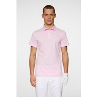 J.Lindeberg Bridger Halbarm Polo rosa