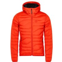 J.Lindeberg Cliff Light Down Hood Daunen Jacke rot