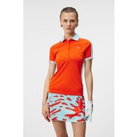 J.Lindeberg Demi Halbarm Polo orange