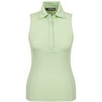 J.Lindeberg Dena Sleeveless Top ohne Arm Polo hellgrün