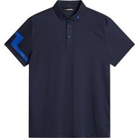 J.Lindeberg Heath Regular Fit Halbarm Polo navy