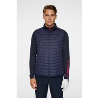 J.Lindeberg Holden Quilt Hybrid Stretch Weste navy