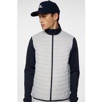 J.Lindeberg Holden Qulit Hybrid Stretch Jacke grau