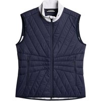 J.Lindeberg Holma Quilt Hybrid Thermo Weste navy