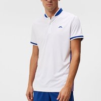 J.Lindeberg Jensen Regular Fit Halbarm Polo weiß