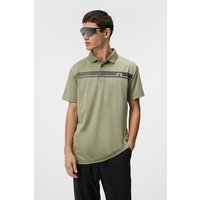 J.Lindeberg Klas Regular Fit Golf Halbarm Polo oliv