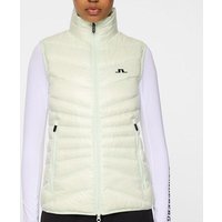 J.Lindeberg Lara Light Down Vest Daunen Weste hellgrün