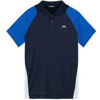 J.Lindeberg Lars Regular Fit Halbarm Polo navy