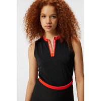 J.Lindeberg Leya Sleeveless Top ohne Arm Polo schwarz