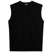 J.Lindeberg Liam Knitted Vest Pullunder Strick schwarz