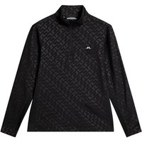 J.Lindeberg Luke Deboss Stretch Midlayer schwarz