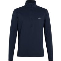 J.Lindeberg Luke Half Zip Stretch Midlayer navy