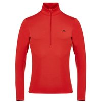 J.Lindeberg Luke Half Zip Stretch Midlayer rot