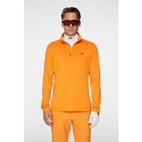 J.Lindeberg Luke Quarter Zip Stretch Midlayer orange