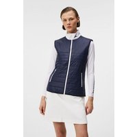 J.Lindeberg Martina Quilt Hybrid Vest Stretch Weste navy