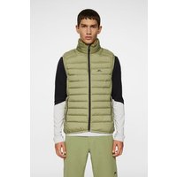 J.Lindeberg Oden Light Down Vest Daunen Weste oliv