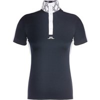 J.Lindeberg Pip Golf GH Halbarm Polo navy