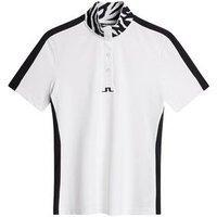 J.Lindeberg Pip Golf GH Halbarm Polo weiß