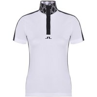 J.Lindeberg Pip Golf GH Halbarm Polo weiß