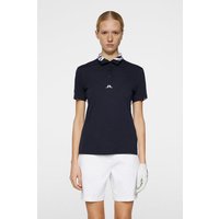 J.Lindeberg Pip Halbarm Polo navy