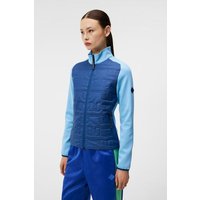 J.Lindeberg Quilt Hybrid Stretch Jacke blau