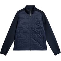 J.Lindeberg Quilt Hybrid Stretch Jacke navy