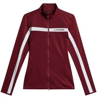 J.Lindeberg Seasonal Janice Mid Layer Stretch Jacke bordeaux