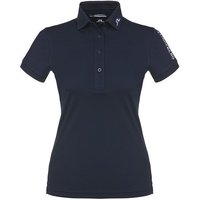 J.Lindeberg Tour Tech Golf Halbarm Polo navy