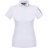 J.Lindeberg Tour Tech Golf Halbarm Polo weiß