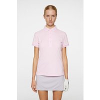 J.Lindeberg Tour Tech Halbarm Polo rosa