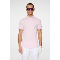 J.Lindeberg Tour Tech Halbarm Polo rosa