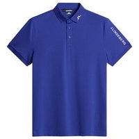 J.Lindeberg Tour Tech Halbarm Polo royal