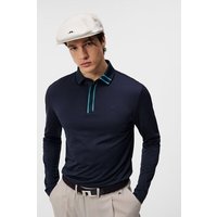 J.Lindeberg Viktor Langarm Polo navy