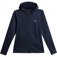 J.Lindeberg W Aerial Zip Hood Stretch Jacke navy