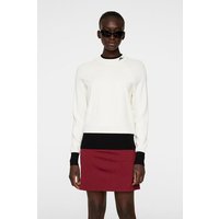 J.Lindeberg Zoe Knitted Sweater Troyer Strick offwhite