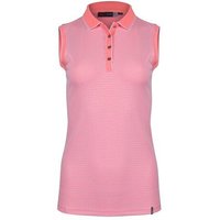 Kjus Ella Structure ohne Arm Polo rosa