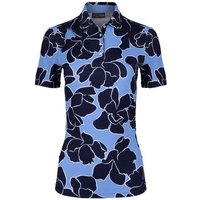 Kjus Enya Printed Halbarm Polo blau