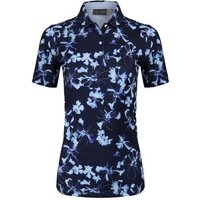 Kjus Enya Printed Halbarm Polo navy