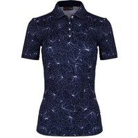 Kjus Enya Printed Halbarm Polo navy