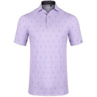 Kjus Golfer Halbarm Polo lila