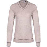 Kjus Kicki V-Neck Pullover Strick camel