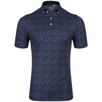 Kjus Lance Printed Halbarm Polo navy