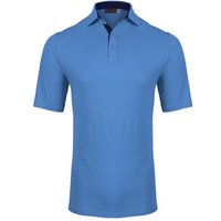 Kjus Savin Structure Halbarm Polo blau