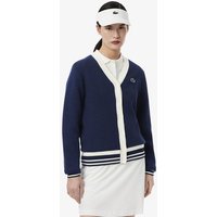 Lacoste Cardigan Jacke Strick navy