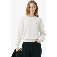 Lacoste Crewneck Pullover Strick offwhite