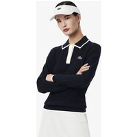 Lacoste Langarm Polo navy