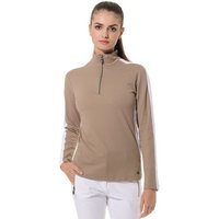 MDC Meryl Zip Stretch Midlayer beige