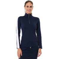 MDC Meryl Zip Stretch Midlayer navy