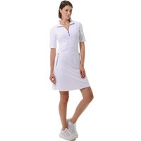 MDC Zip Golf Dress Halbarm Kleid weiß