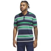 MR Stripe Halbarm Polo navy